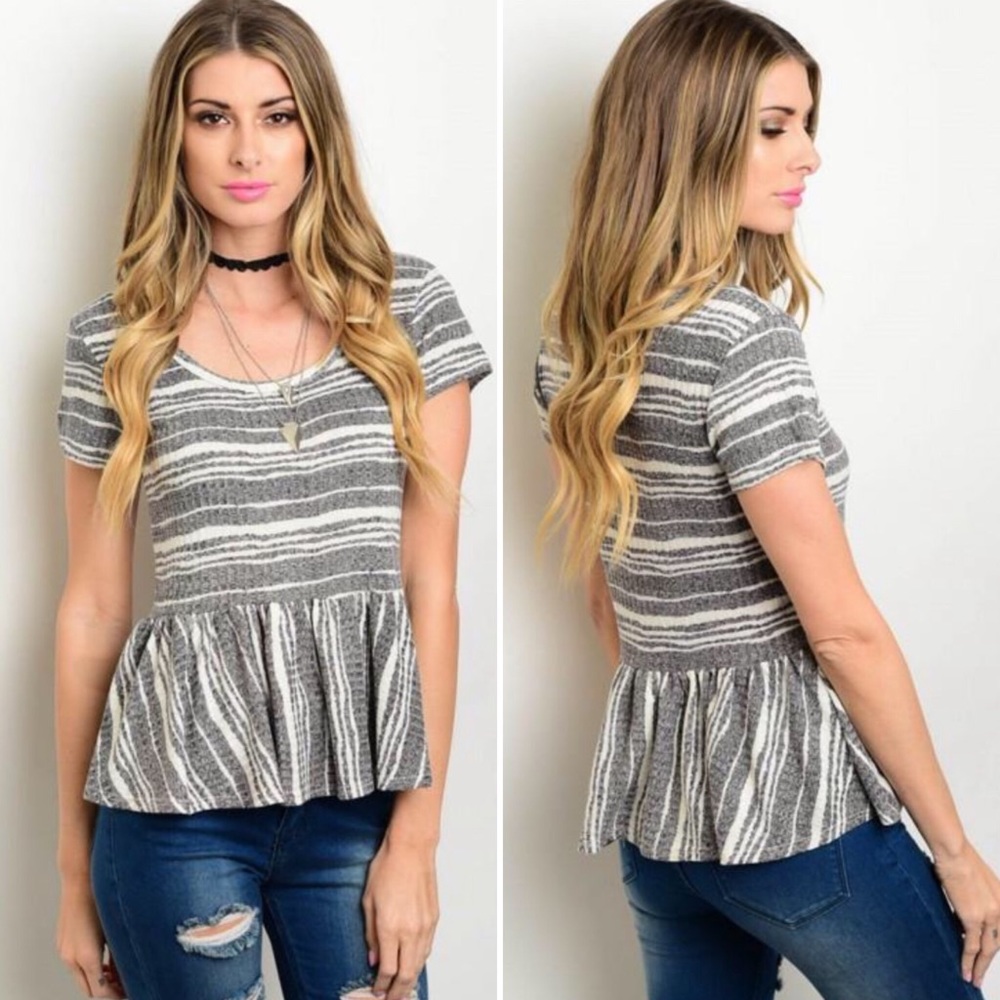 Peplum top